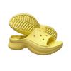 Crocs Casual Simple EVA Anti-Friction Slide Sandals Women Footwear Yellow 211108-78R