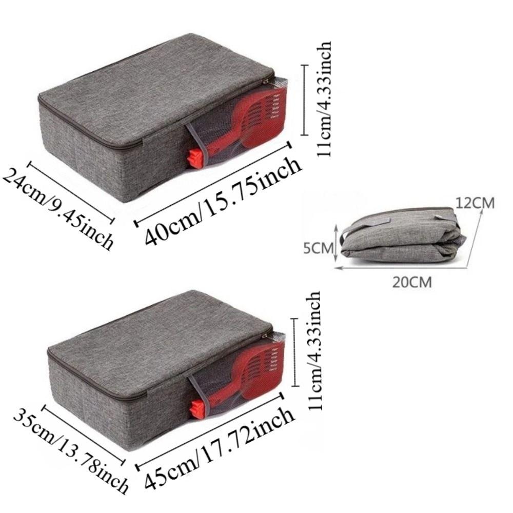 New Waterproof Foldable Cat Litter Box Zipper Lid Oxford Cloth Travel Litter Box Lightweight Easy Clean Cat Sandbox Home Use