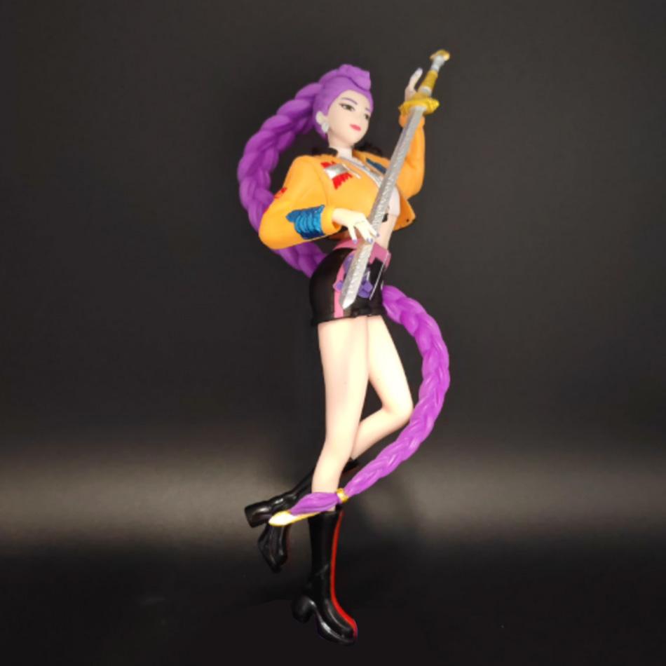 20cm Kpop Demon Hunters Anime PVC Collectible Figure - Kawaii Model Ornament Kids Toy Gift