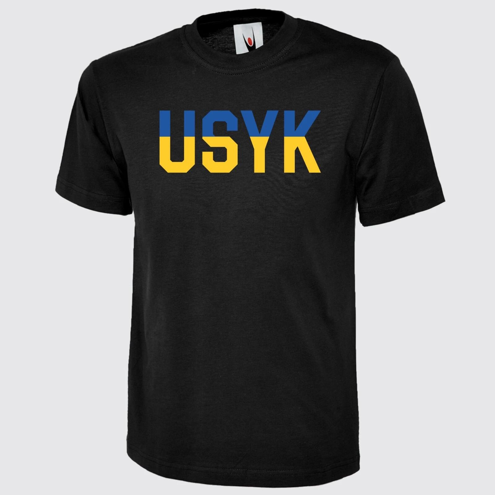 Oleksandr Usyk T-Shirt Black Sizes XS-4XL, Free UK Delivery, Usyk Tee Shirt M