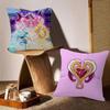 LoliRock Cartoon Anime  Maple Design Cushion Cover Happy Autumn Harvest decor Holiday Decorati Pillow Cover