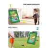 Cross-border Outdoor Boys’ 3-in-1 Golf Velcro Ball and Darts Sports Toy