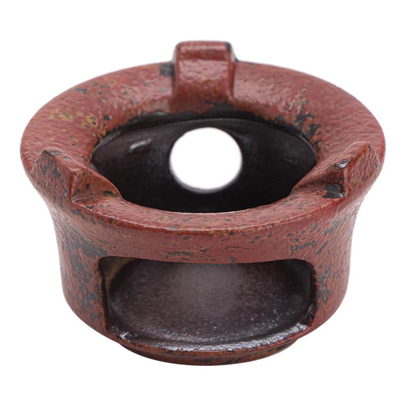 Coarse pottery tea set Warm tea stove set Indoor surrounding stove Tea making tools Tea ware Heating tea stove Scented tea