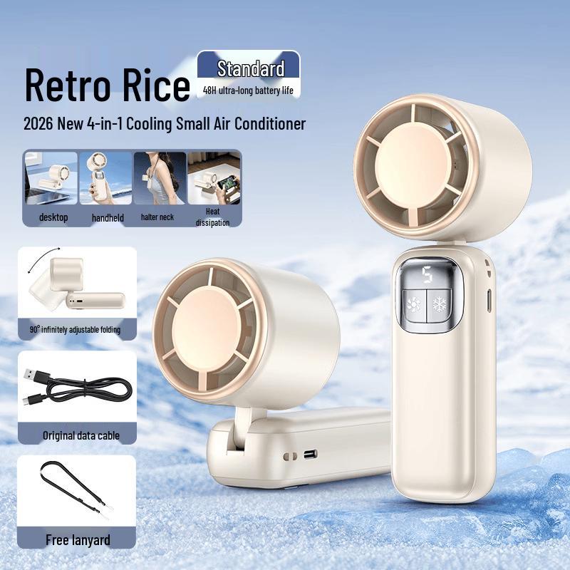 Yabuka Portable Semiconductor Cooling Handheld Fan