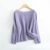 Spring and Autumn Soft Knitted Sweater Women Tops Fashion Loose Round Neck Pullovers Long Sleeve Women's Sweaters Elegant Office Ladies Knitwear 26407