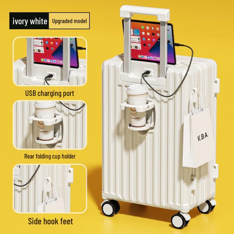 

Kuai Chi Durable Spinner Suitcase