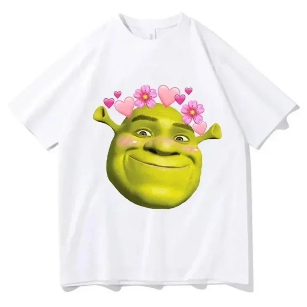 Shrek T Shirt Women Korean Clothes Graphic Vintage Psychedelic T Shirt Classic University Women Psychedelic Vintage Graphic