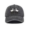 New hot-selling printed washed retro printed baseball cap dad hat dad hat duck tongue