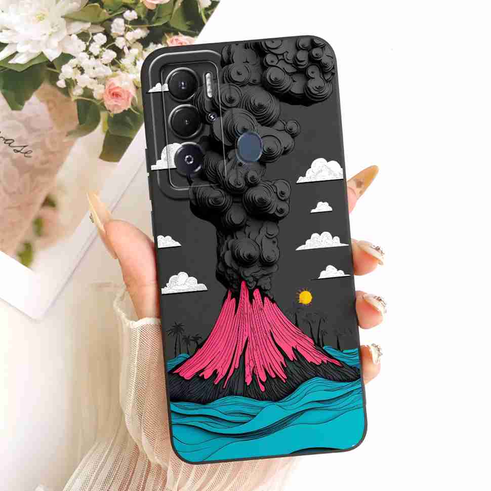 For Tecno Pova Neo Case LE6 LE6h Silicone Luxury Cute Love Rabbit Funny Back Cover For Tecno PovaNeo Phone Case Bumper