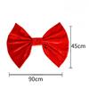 Christmas bow Christmas tree base scene Christmas atmosphere arrangement props Crafts ornament decoration