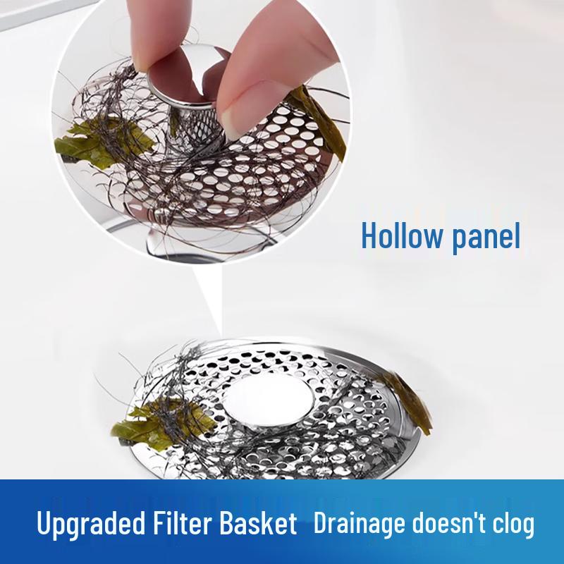 Stainless Steel Basin Pop-up Drain Stopper