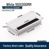Aluminum Alloy Wire Grommet with Brush for TV Cabinets, Desks, or Tables