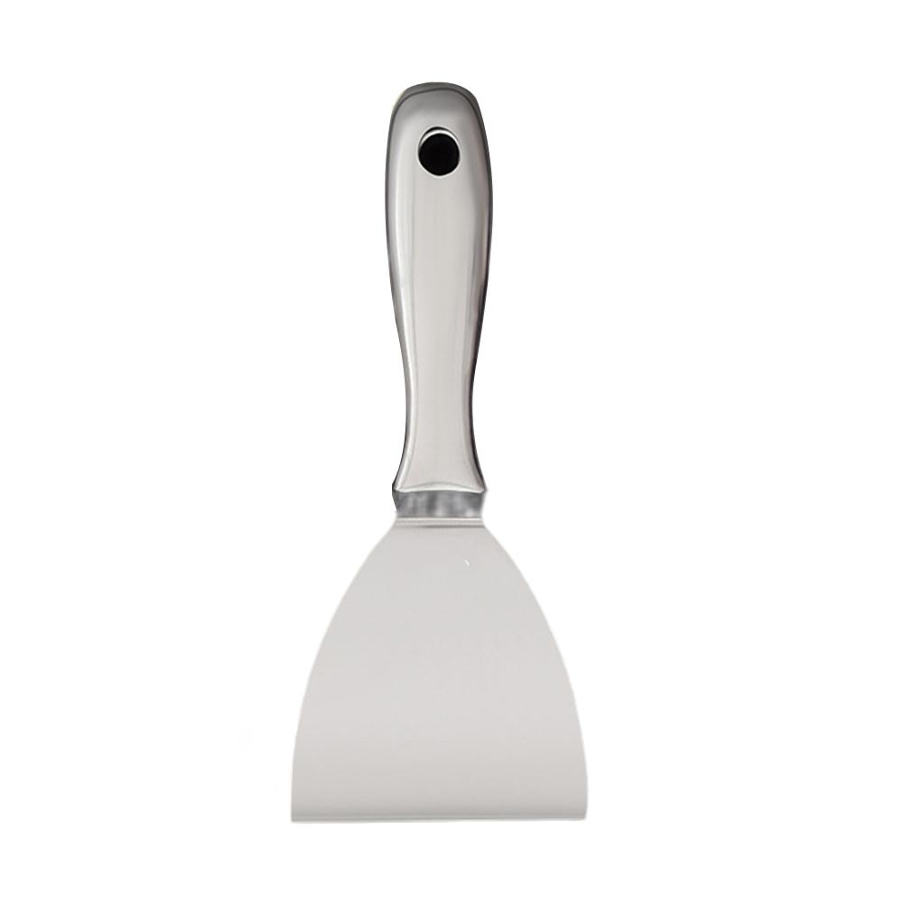 One-Piece Stainless Steel Putty Paint Scraper Tool Spackle Tool Spatula Scraper for Floor Wall Ceramic Tile Grout