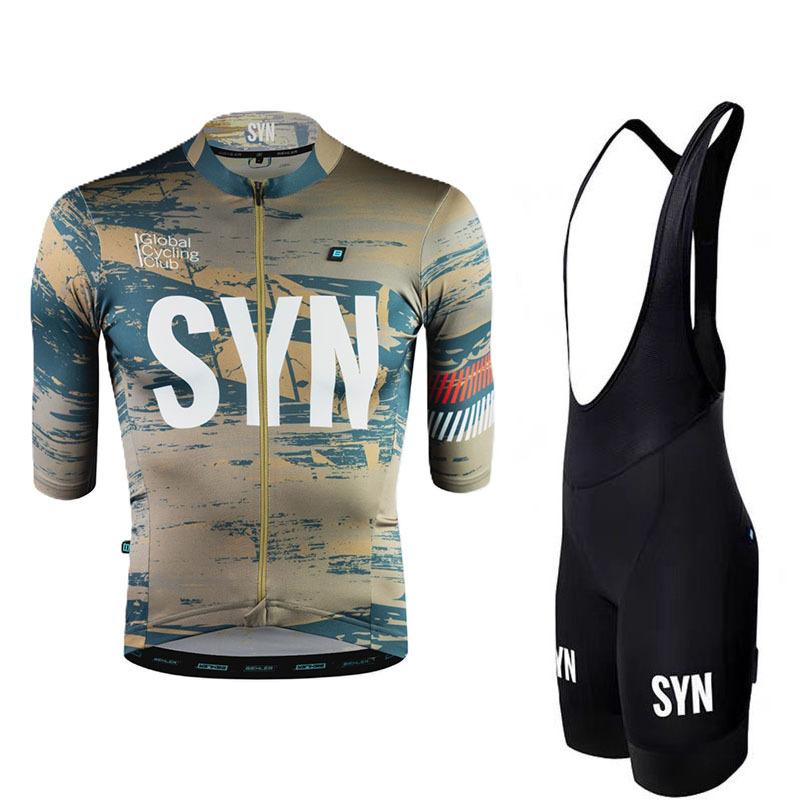 

2026 Summer Breathable Cycling Suit Set Mountain Bike Set Summer Moisture Absorbing Breathable Road Bike Cycling Pants Short Sleeve Cycling Top S