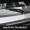 Car Styling Rear Wiper Cover Trim Strips For BYD Yuan PLUS  Carbon Fiber Color Exterior Accessories