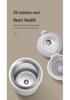 316 Insulated Thermos Cup: Elegant Direct-Drink Coffee & Water Cup, High-End Design, Lightweight, High-Value, Niche Appeal.
