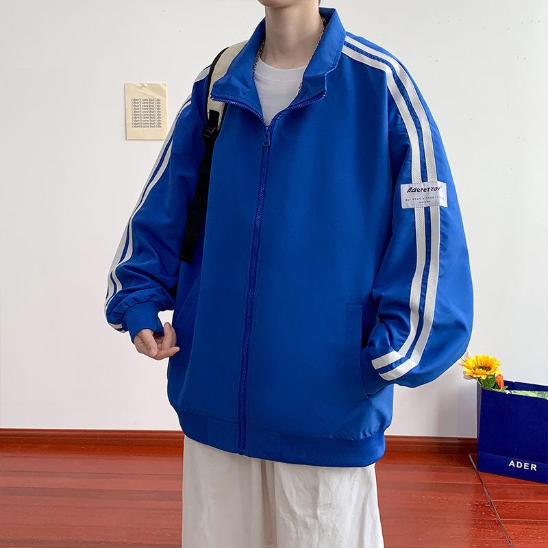 

Осень на Новые мужские повседневные воротники альпинизм спортивная ветрозащитная водонепроницаемая куртка модный тренд пальто мужчины 4XL