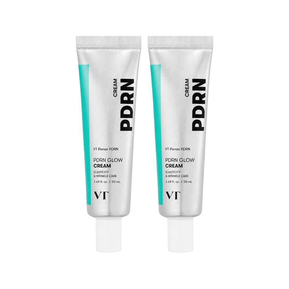 VT COSMETICS PDRN Glow Cream (50ml X 2EA / 1.69 Fl. Oz X 2EA)