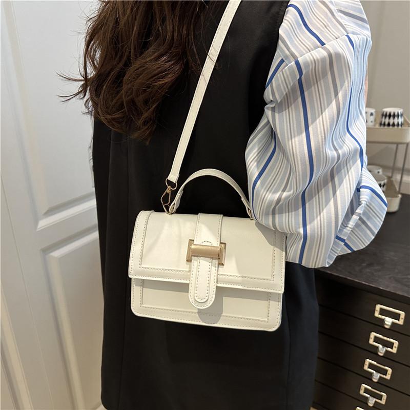 French Niche Design Portable Small Bag Women's 2025 New Trendy and Versatile Ins Texture Commuter Shoulder Messenger Bag