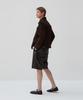 Beleudemaleu Italian Napa Lambskin Bermuda Pants