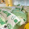 Cartoon Car Duvet Cover 100Cotton Material Cute Animal Dinosaur Bedding Collection For Boys Girls Teen 3 Piece Soft Reversible Comforter Cover