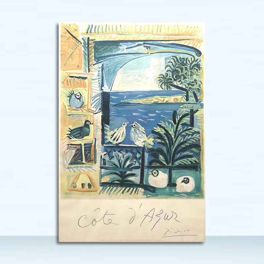 

Настенное искусство, холст, UNFRAME, плакат Пикассо, репринт, музей, абстрактный принт, современный