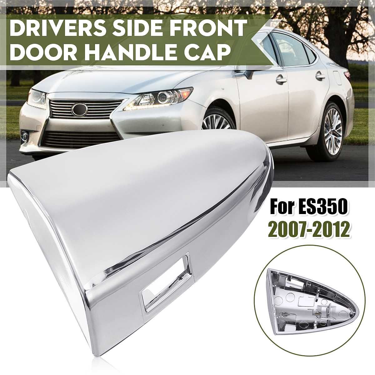 White Front Left Ouside Door Handle Key Cover Cap 69218-53021 For Lexus IS250