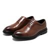 Fashion Classic Men's Leather Shoes Elegant Gentleman Luxury Style Design Party Dress Daily Work High Quality Casual Business Shoes