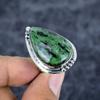 Ruby Zosite Gemstone Handmade 925 Sterling Silver Jewelry Ring Size 7 M-2810