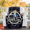 Vault-Tec Flannel Blanket Soft All-Season Throw, Design for Camping, Car Travel, Hiking Sofa, Bed, Office Perfect Gift for Parties