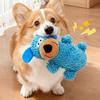 Hundespielzeug Interaktives Plüschhund Quietschspielzeug Mikrofaserball Monster Spielzeug Anwendbar auf Hundespielzeug Kauer Geeignet Kleiner Mittlerer Hund