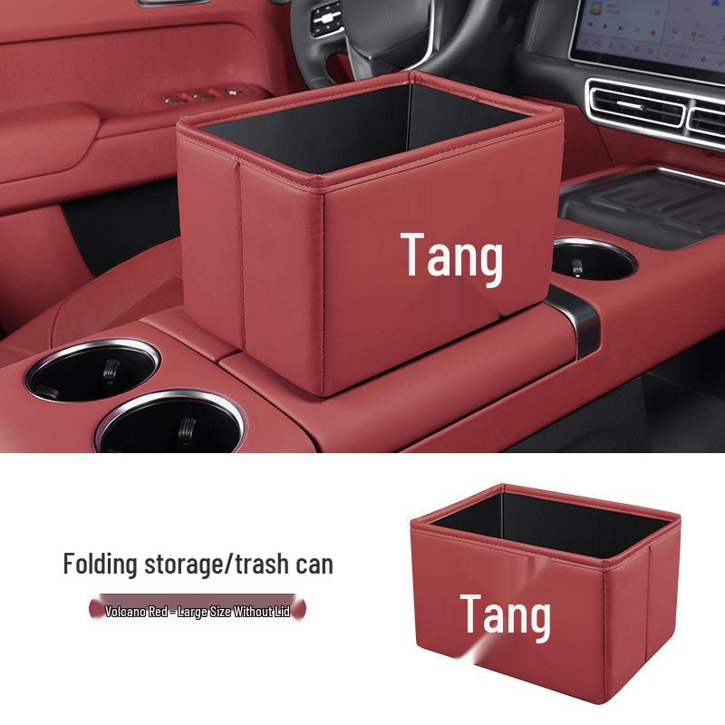 Foldable Car Trash Can and Storage Bag for BYD Tang EV/PRO/PLUS/L