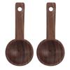 Wooden Coffee Scoop Elegant Wooden Spoon Coffee Accessories Walnut Teaspoon  Coffee Brewing