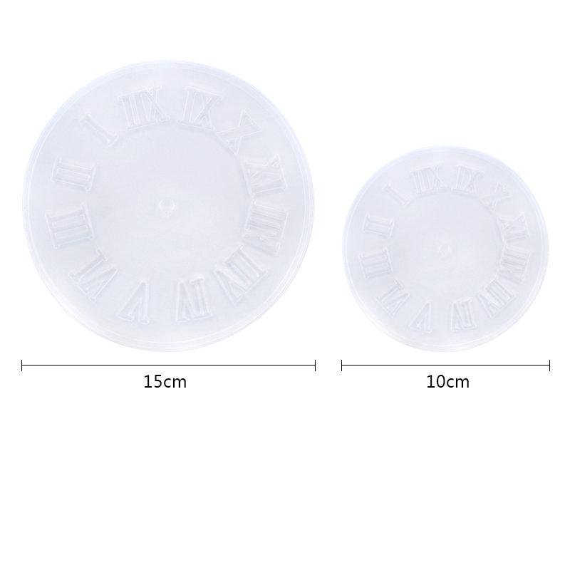 10cm 15cm Silicone Clock Mold Clock Resin Silicone Mould Casting Tools Handmade Jewelry Making Tool DIY Crafts Epoxy Resin Molds