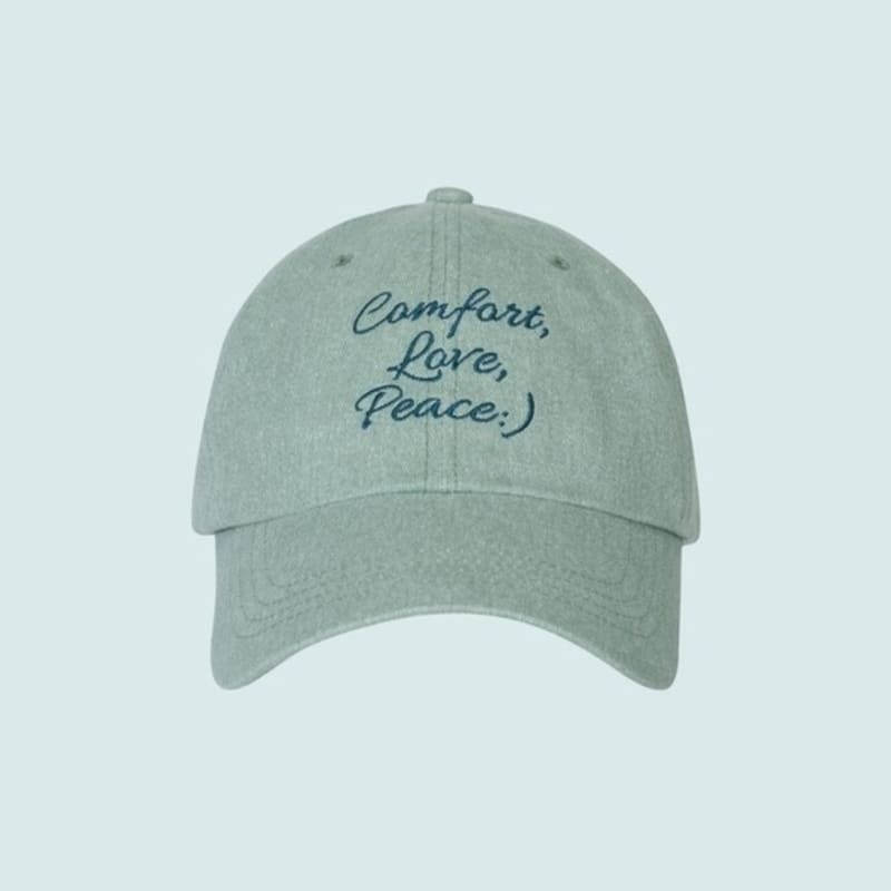 

ETERNAL EMOTION SIGNATURE SLOGAN cap (FLEETING GREEN) F