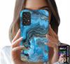 Samsung A52 / A52S Tok - Márvány Mintás Tok + Fólia