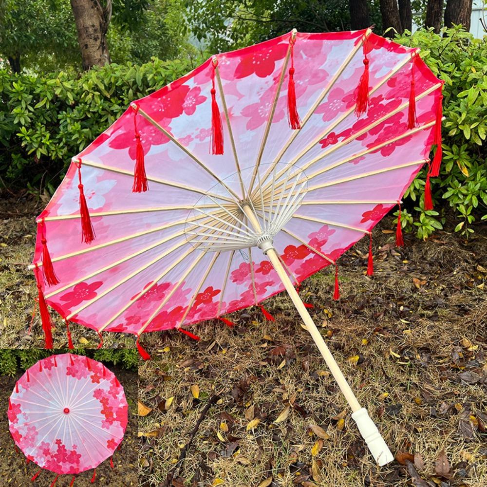 56cm Prop Dance Umbrella Silk Cloth Classical Japan Style Umbrella  Dance Performance