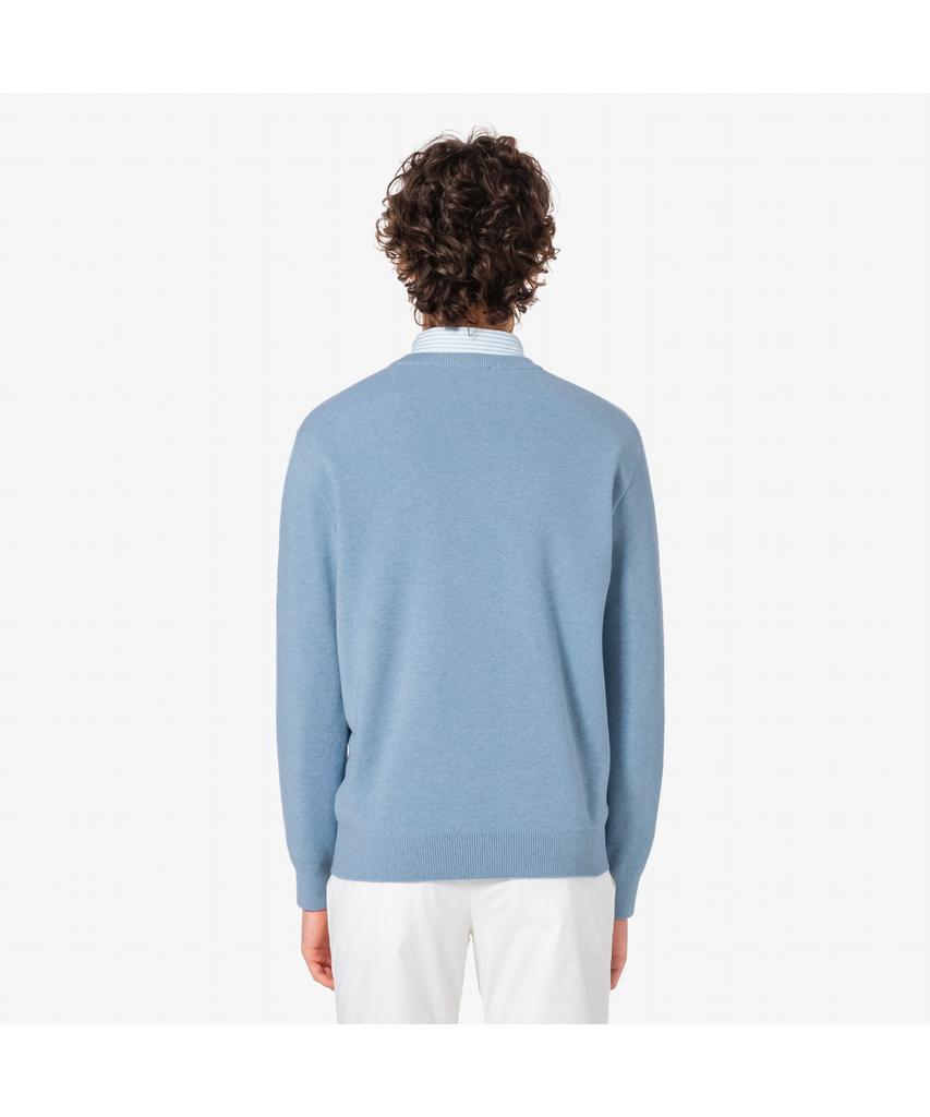 LACOSTE Men'S Basic Crew Neck Pullover Ah596E-55N Hbp
