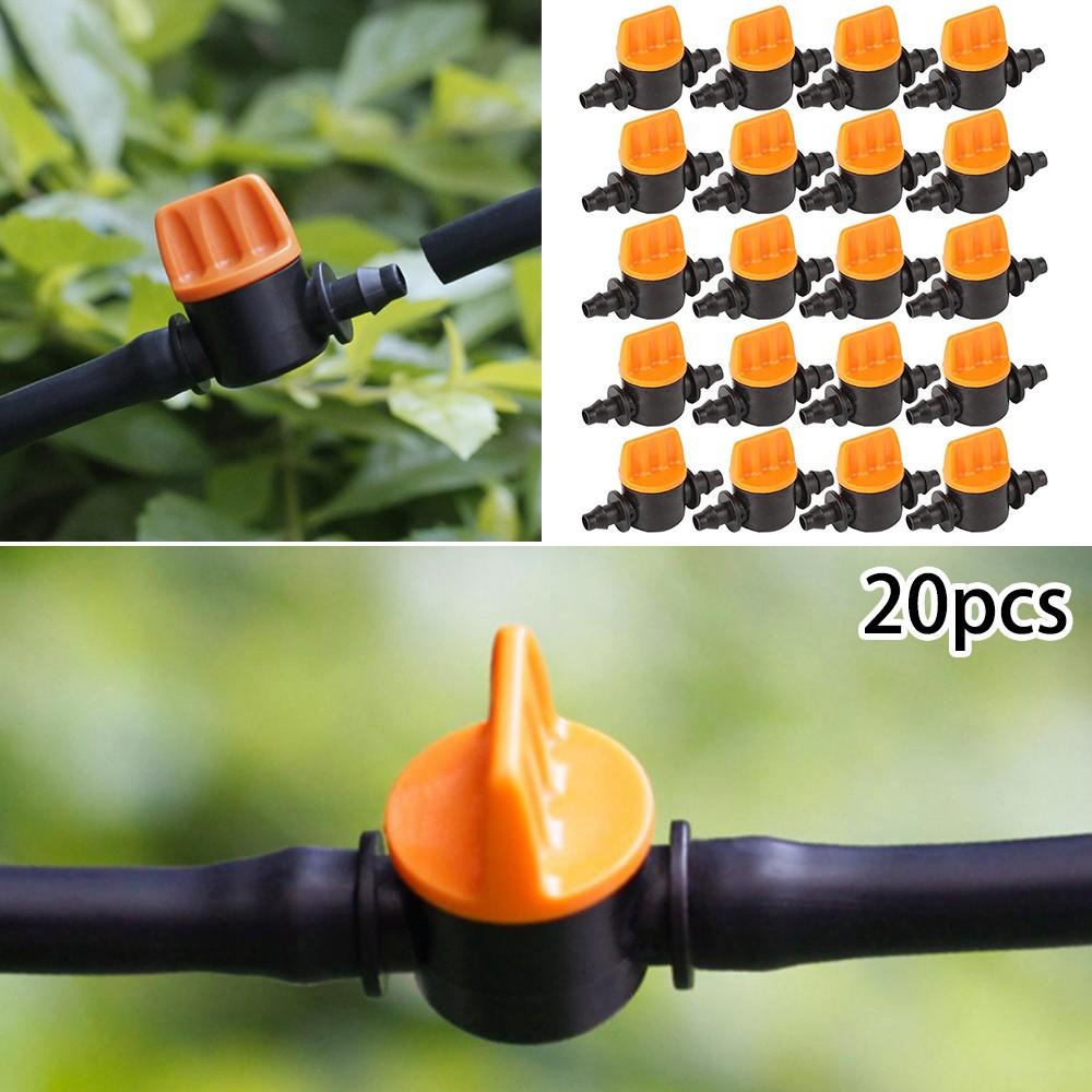 Irrigation Control Valves Water Flow Plastic Agriculture Regulate 20Pcs