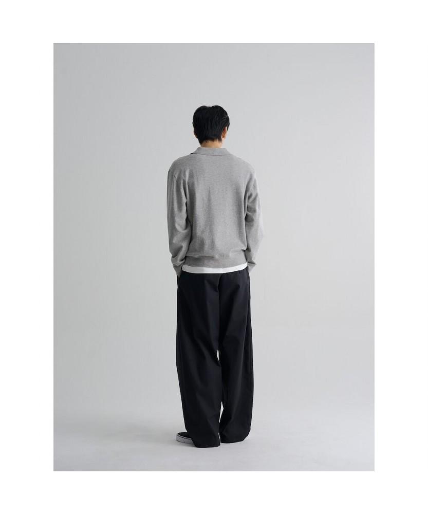 8SECONDS Quarter Zip Knit Pullover Gray