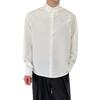 Men's Stand Collar Shirt: Modern Chinese Style for Spring & Autumn