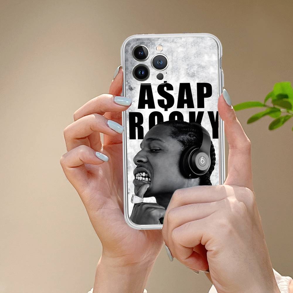 Hip Hop Rapper Asap-Rocky For IPhone 17 16 16e 15 14 13 12 11 Pro Max Mini Plus Phone Case