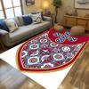 Royal Emblem Checkerboard Background carpet Living room and bedroom mats Suitable for all seasons Doormat Protective pad Fashion