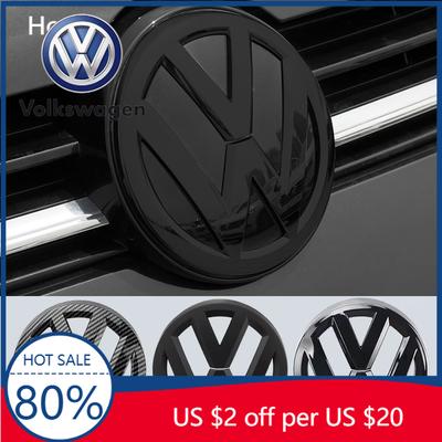 2026 Hot For VOLKSWAGEN VW 2Pcs Car Sticker For Volkswagen VW Golf 5 MK5 GTI 129mm X 113MM Car Front Grill Badge Replacement Emb