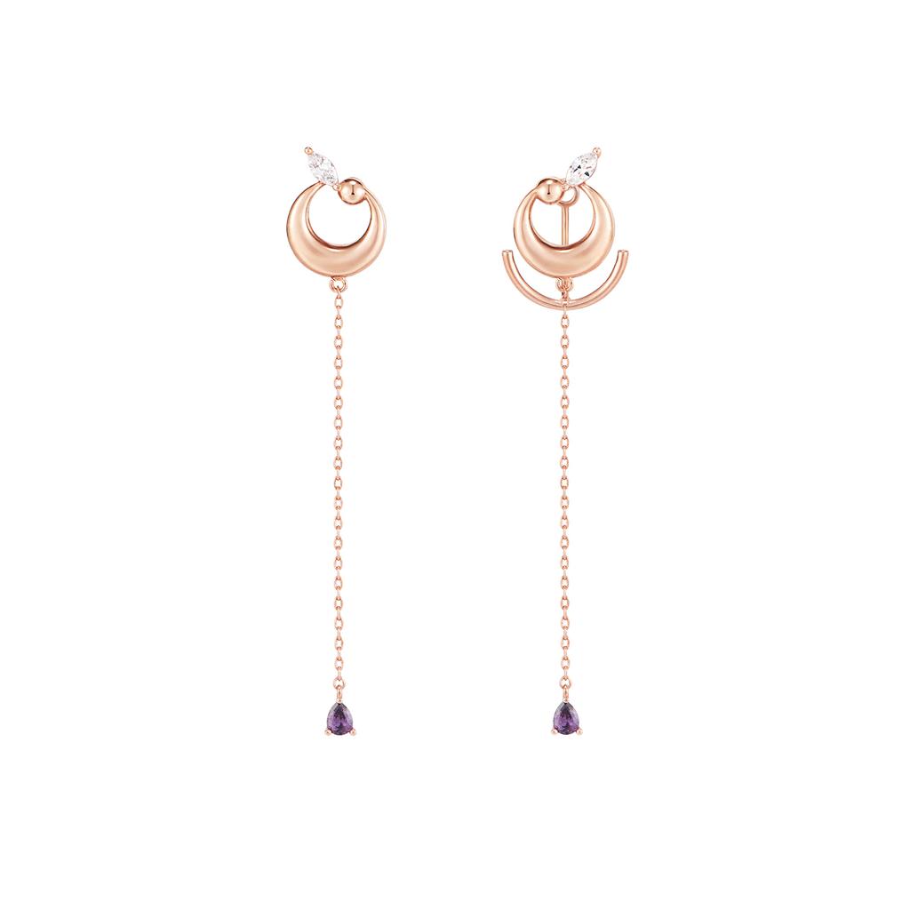 Paul Brial Signature Half Earrings Pmbe003S