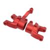 RC C Hub Carrier Aluminum Alloy C Hub Caster RC Car Upgrade Parts for Axial SCX6 1 6 RC Car Red