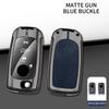 Custodia Portachiavi in Pelle e Metallo per Chiave Auto Fiat Tipo a 3 Pulsanti Coprichiave per Chiave Auto Fiat Tipo Accessori Portachiavi Protettore