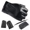 Dance Leather Half-finger Gloves, Women's Cycling, Finger-exposed Sports, Outdoor Performance, Fashion Personality, Cool Steel Pipe Photo Trend