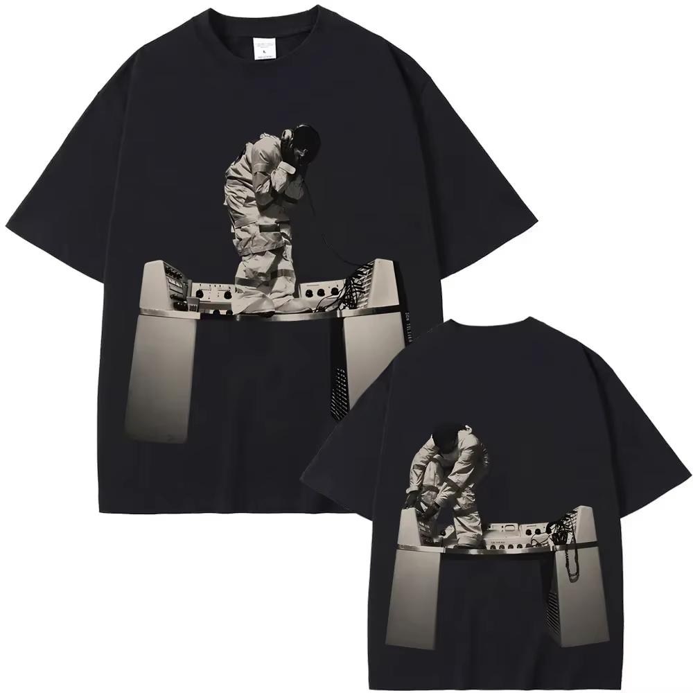 2026 Summer New Album OCTANE COVER Print Tee Don Toliver High Quality TEE Summer Harajuku Cotton Casual Grunge Round Neck Tees