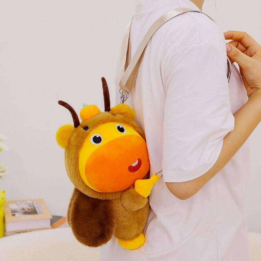 Cockroach Capybara Lulu Doll Toy Cartoon Stuffed Capybara Doll  Christmas Gifts